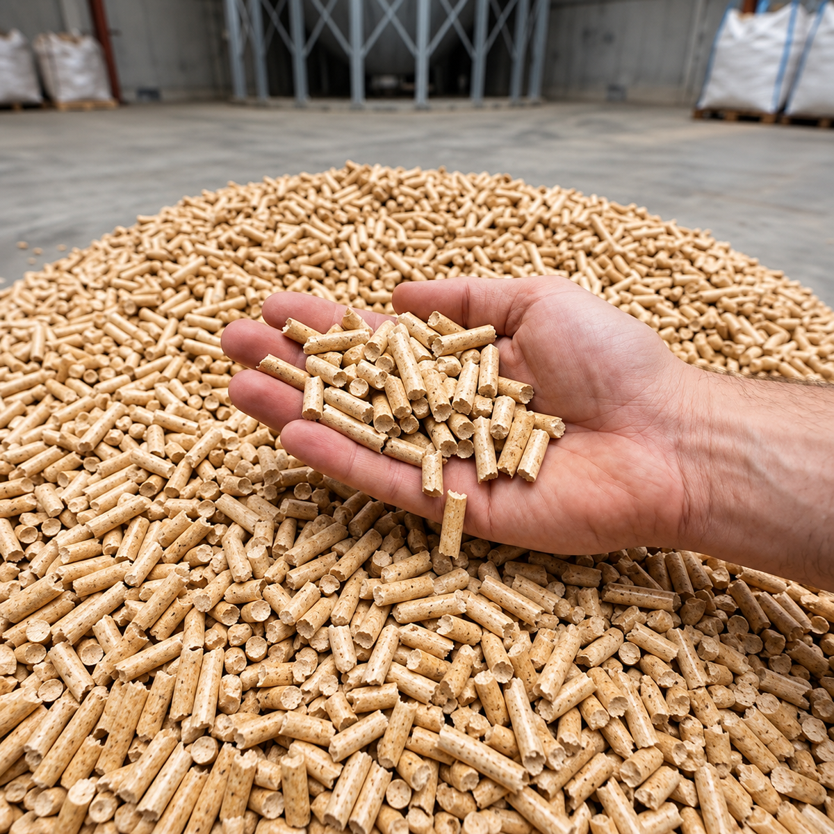 WOOD PELLETS – 10 KG PACK
