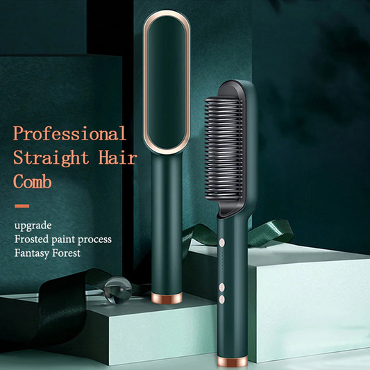 Electric Professional Hair Straightening Brush For Girls
