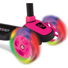 Cool Wheels Twist Led Illuminated 3 Wheel Height Adjustable Scooter