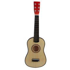 6 Strings Children Wooden Acoustic Guitar Musical Instrument Toy 23 Inch