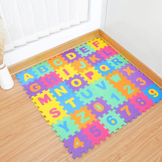 36pcs Baby Play Puzzle Mat EVA Foam Crawling Carpet Interlocking Floor Protective Tiles Soft Kids Jigsaw