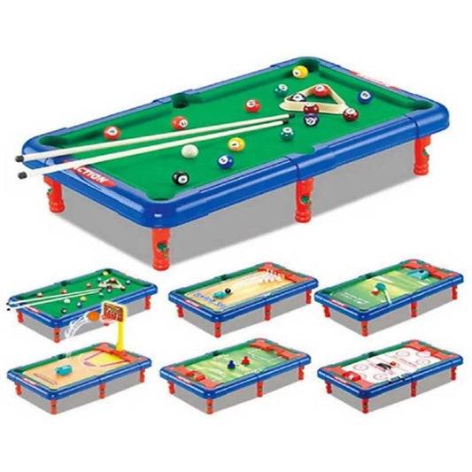 6 In 1 Action Sports Game Indoor Outdoor Activity Tabletop Game For Kids