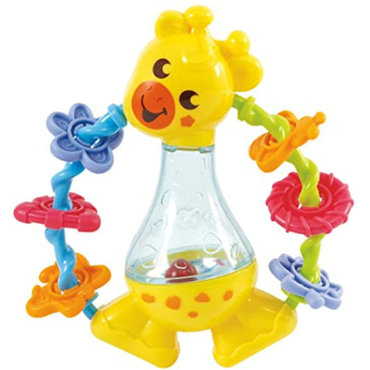 Giraffe Activity Buddy Crib Rattle Drum For Baby Toy