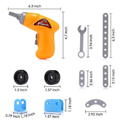 10 In 1 Models Junior Blocks With Simulation Drill Having 286 Pieces For Kids