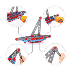 10 In 1 Models Junior Blocks With Simulation Drill Having 286 Pieces For Kids