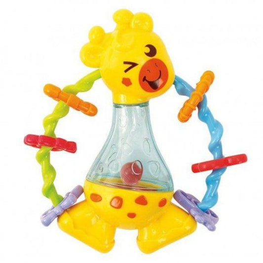 Giraffe Activity Buddy Crib Rattle Drum For Baby Toy
