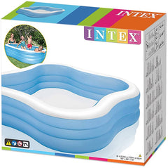 90" X 90" X 22" Swim Center Family Inflatable Swimming Pool