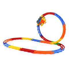 Tumble Track Train Play Set With Lights And Sound Roller Coaster