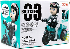 Bicycle 03 Rotate 360 Degree Comes With Lights &amp; Music Head Swing Kids Toy