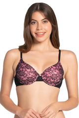 Amante  Floral Romance Padded Wired Lace Bra