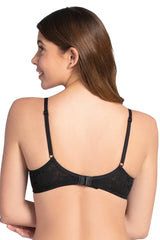 Amante  Floral Romance Padded Wired Lace Bra