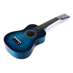 6 Strings Children Wooden Acoustic Guitar Musical Instrument Toy 23 Inch