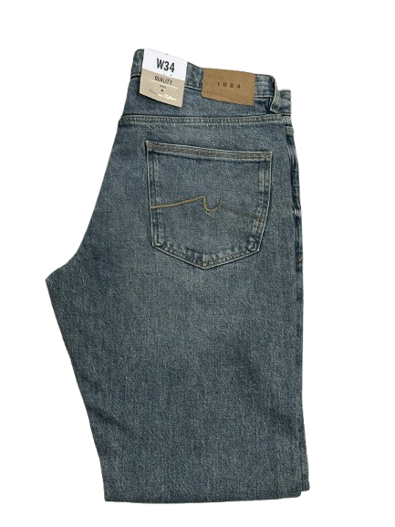 Denim Strauss Signature Men's Straight Fit Jeans Light Green