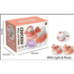 Bump & Go Action Chicken – Egg-Laying Toy for Kids