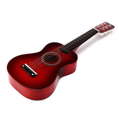 6 Strings Children Wooden Acoustic Guitar Musical Instrument Toy 23 Inch