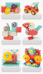Children Early Education DIY Variety Gear Assembled Building Blocks