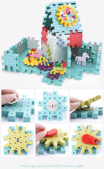 Children Early Education DIY Variety Gear Assembled Building Blocks