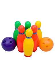 Deluxe Bowling Set Toy For Kids 6 Pins & 2 Balls