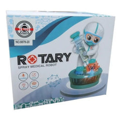 Rotary Nurse Toy Rotates 360 ° With Light And Sound