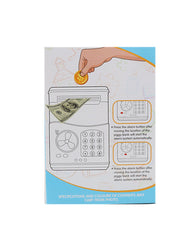 Cartoon Saving Kids Money Boxes Smart Telephone Booth Password Money Piggy Bank With Cute Design