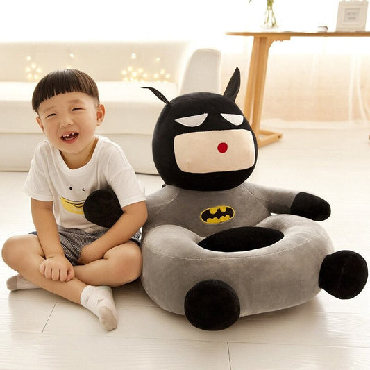 Cute Cartoon Sofa Chair Boy Girl Children Fluffy Lazy Sofa Floor Seat Couch