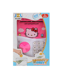 Cartoon Saving Kids Money Boxes Smart Telephone Booth Password Money Piggy Bank With Cute Design