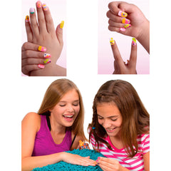 Nail Art Studio Girl's Creator Fabulous Decorator Sparkling Nail Set
