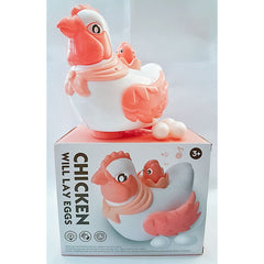 Bump & Go Action Chicken – Egg-Laying Toy for Kids