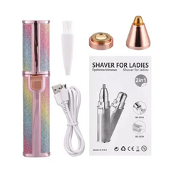 2 in 1 Electric Face Hair Remover
