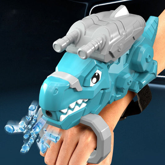 Rechargeable Automatic Electric Armoured Dino Water Gel Ball Laucher Toy For kids
