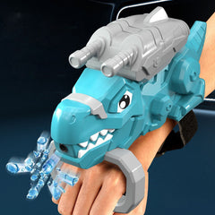 Rechargeable Automatic Electric Armoured Dino Water Gel Ball Laucher Toy For kids