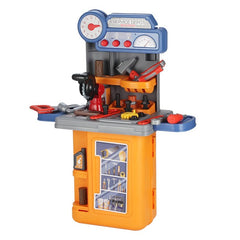 3 In 1 Carpenter Engineer Role-Play Suitcase 39 Pcs Simulation Pretend Playset For Toddlers