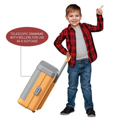 3 In 1 Carpenter Engineer Role-Play Suitcase 39 Pcs Simulation Pretend Playset For Toddlers