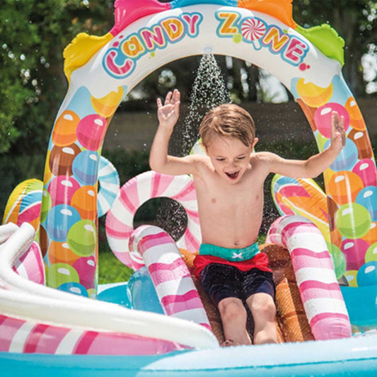 295X191X130cm Inflatable Pool Water Slide Fun Lawn Water Inflatable Swimming Pool Unique Children Paddling Pool