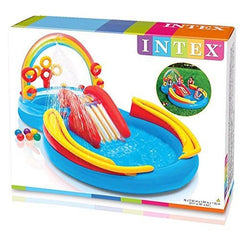 Intex 57453 Rainbow Ring Inflatable Paddling Pool For Children