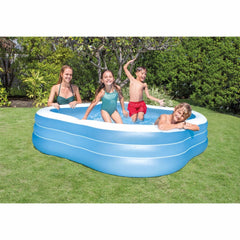 90" X 90" X 22" Swim Center Family Inflatable Swimming Pool