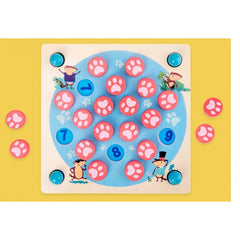 Wooden Memory Toy 4 In 1 Multifunctional Chess Logical Thinking And Memory Training Family Game