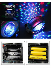 Electric Universal Car Model With Music Colorful Light Educational Kids Toy