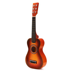 6 Strings Children Wooden Acoustic Guitar Musical Instrument Toy 23 Inch